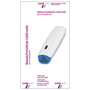 Batería Portátil 3000mAh GAMEware - Reacondicionado