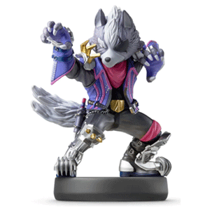 Figura amiibo Smash Wolf