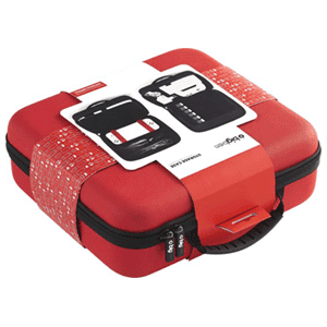 Funda Maletín Semirrígida Roja para Nintendo Switch y Accesorios