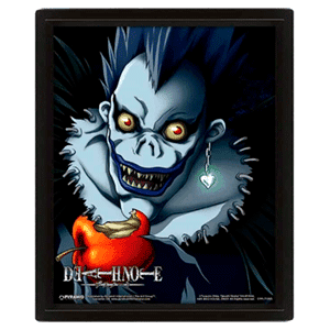 Cuadro 3D Death Note Light Ryuk