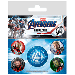 Insignias Vengadores End Game: