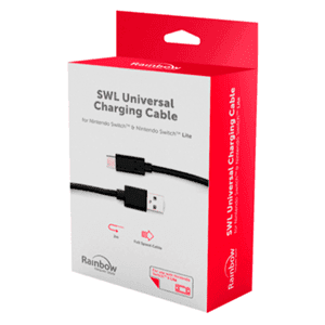 Cable Universal de Carga Rainbow para Nintendo Switch