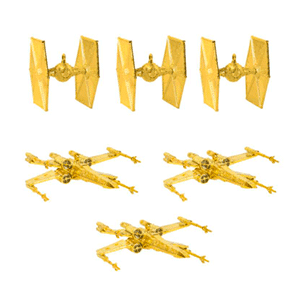 Adorno para árbol de Navidad Star Wars Dorado