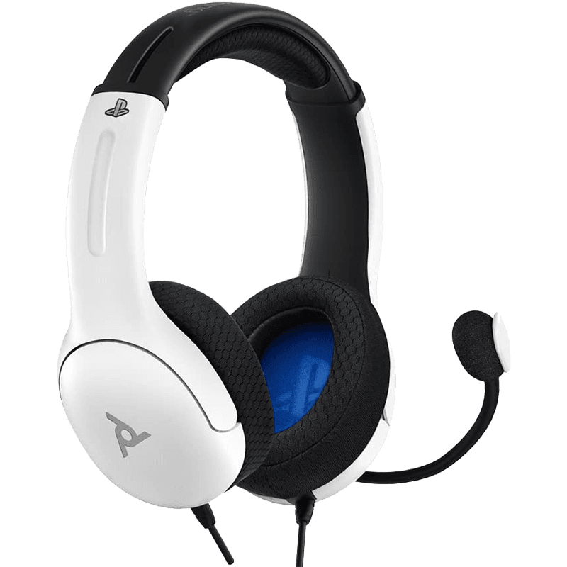 Auriculares PDP Airlite Blancos PS5-PS4 -Licencia oficial-