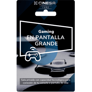 Código Pack Cinesa Gaming LUXE 275€
