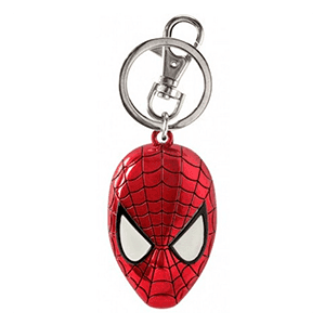 Llavero metalico Marvel mascara Spiderman de 6 cm