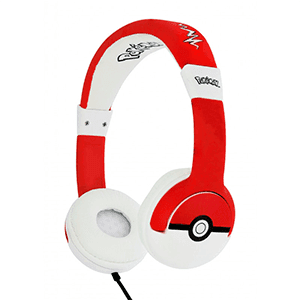 Auriculares OTL Pokémon Pokeball Infantiles