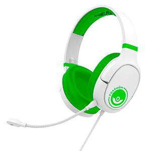 Auriculares OTL Pro G1 Pokémon Pokeball Blanco y verde