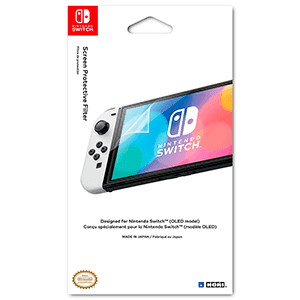 Protector de Pantalla para NSW OLED Hori -Licencia oficial-