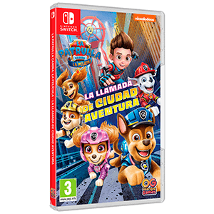 La Patrulla Canina: La película La llamada de Ciudad Aventura - Seminuevo Nintendo Switch