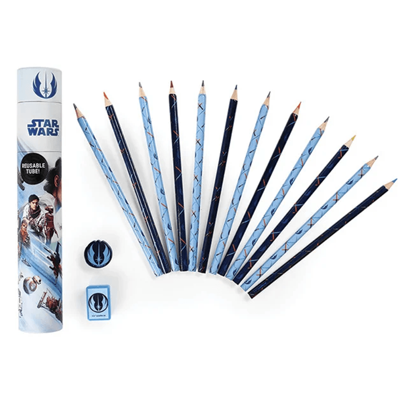 Tubo Lápices Star Wars Amanecer De Skywalker