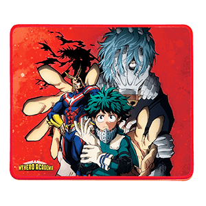 Alfombrilla Ratón Konix Roja My Hero Academia - Reacondicionado
