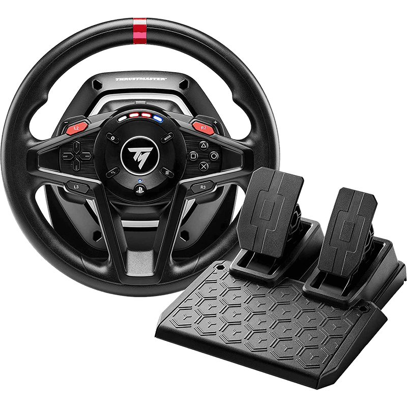 Thrustmaster T128 PS5-PS4-PC - Hybrid Drive - Licencia Oficial- Volante