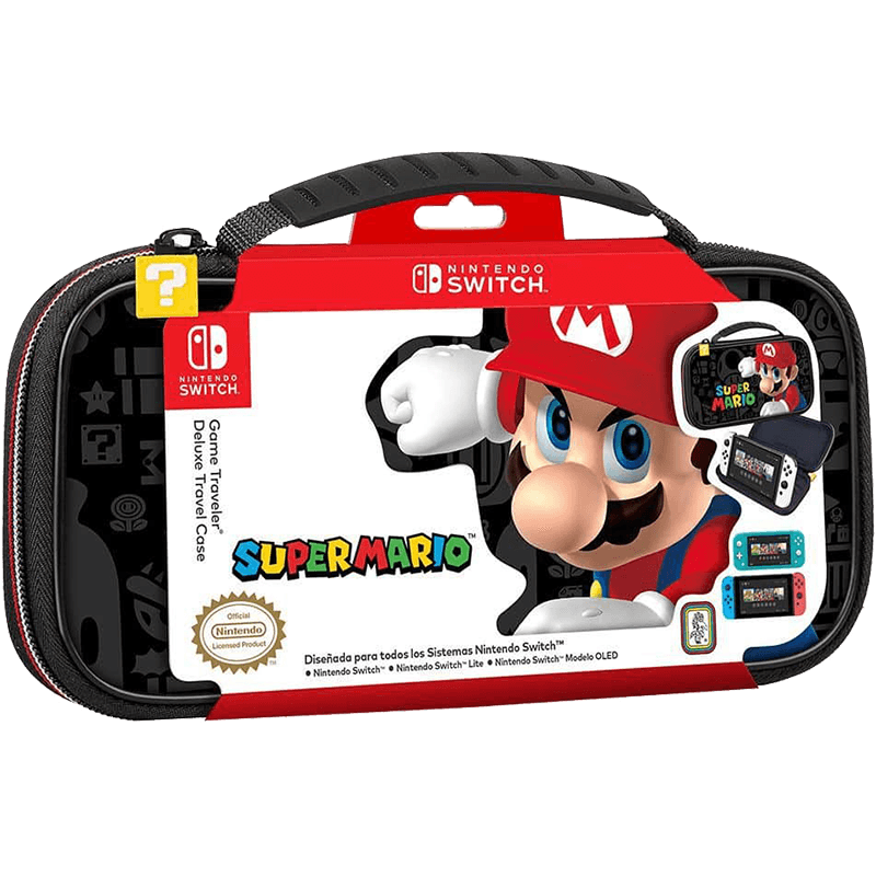 Game Traveller Deluxe Travel Case NNS533 Super Mario -Licencia oficial-