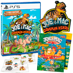 New Joe And Mac Caveman Ninja T-Rex Edition - Seminuevo PS5