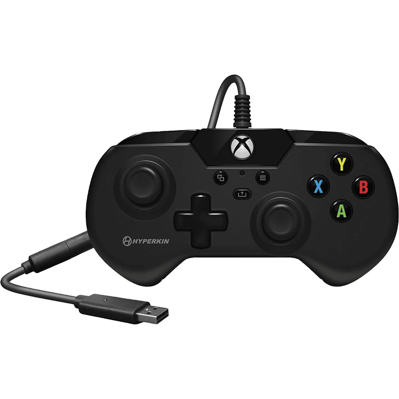 Controller con Cable Hyperkin X91 Negro -Licencia oficial-