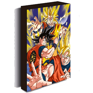 Lienzo Iluminado Dragon Ball Z