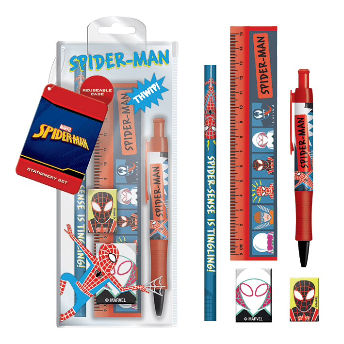 Set Papelería Marvel Sketch