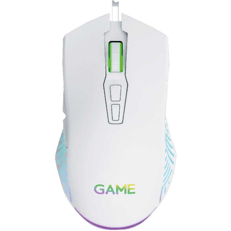 GAME MX3 RGB 7200DPI Blanco - Raton Gaming