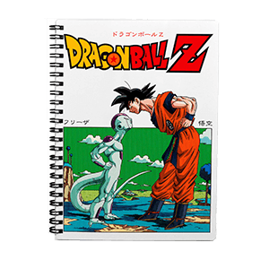 Libreta 3D Dragon Ball Z: Freezer vs Goku