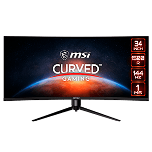 MSI MAG 345CQR 34´´ - VA - 2K QHD - 180Hz - Ultra Wide - Curvo - Monitor Gaming