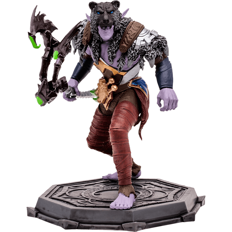 Figura McFarlane World of Warcraft: Elfa de la Noche Épica 15cm