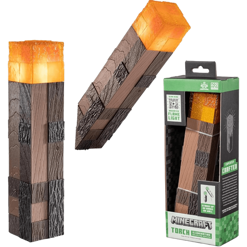 Replica Minecraft Antorcha de 25 cm