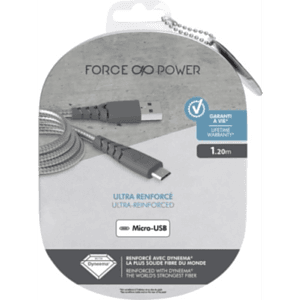 Cable Reforzado Micro USB A 2m 2,1A - Reacondicionado