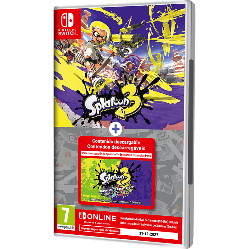 Splatoon 3 + Expansion Pass + 3 Meses NSO