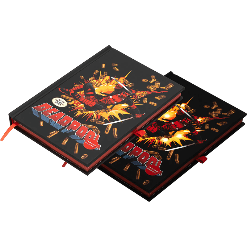 Cuaderno premium A5 con luz Marvel Deadpool