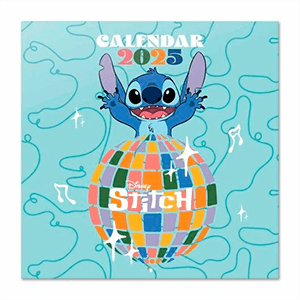 CALENDARIO 2025 DISNEY STITCH 30X30cm