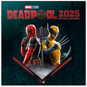 CALENDARIO 2025 MARVEL DEADPOOL 30X30cm
