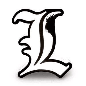 Lampara Death Note L de 21 cm