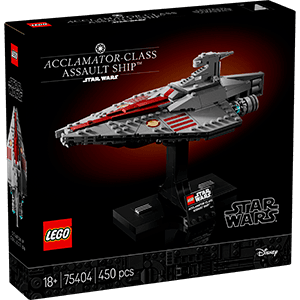 LEGO Star Wars Nave de Asalto Clase Acclamator 75404