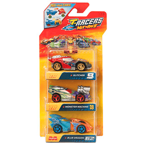 T-Racers Mix ‘N Race - Pack 3 Blister - Reacondicionado