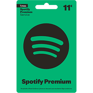 Código Spotify Digital 1 Mes