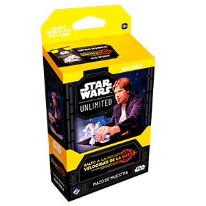 Mazo de cartas Star Wars Unlimited: Salto a la velocidad de la luz Han Solo
