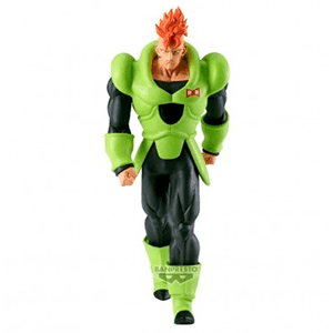 Figura Dragon Ball Z Solid Edge Work Android 16 de 20cm - Reacondicionado