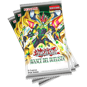 Pack De Cartas Yu-Gi-Oh! JCC Avance del Duelista- pack 3 sobres