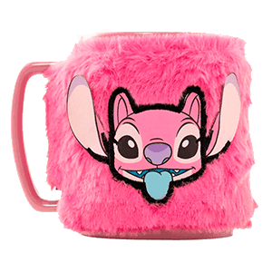 Lilo & Stitch Taza Cerámica Peluda Angel