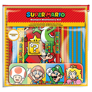Super Mario - Set De Papelería Premium