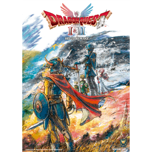 Dragon Quest 1 y 2 HD - Lámina Exclusivo GAME