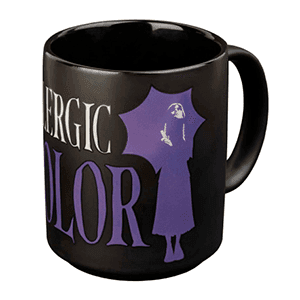 Taza Wednesday I´m Allergic to Color de 350 ml