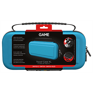 GAME GM-34940 Bolsa de transporte Azul para Switch2