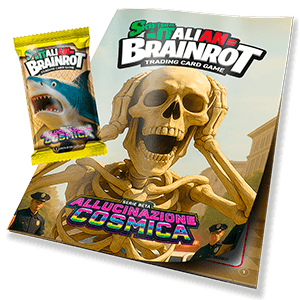 Pack de Album + sobre Italian Brainrot Serie Beta