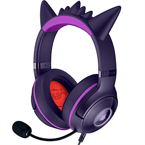 Razer Kraken Kitty V2 RGB Pokémon Gengar Edition PC - PS5 - PS4 - Auriculares Gaming