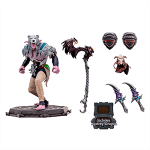 Figura McFarlane World of Warcraft: Elfa de la Noche 15cm (REACONDICIONADO)