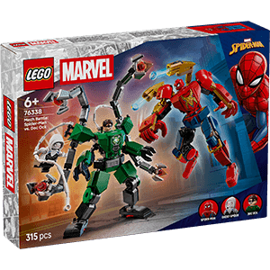 LEGO Super Heroes Marvel Batalla de Armaduras Robóticas: Spider-Man vs. Doc Ock 76338