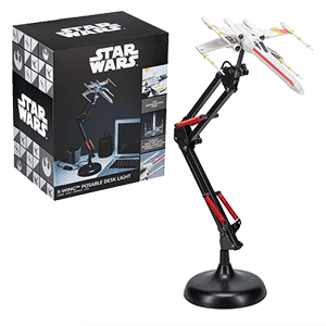 Lampara de escritorio Star Wars X-Wing