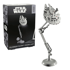 Lámpara de escritorio Star Wars Millennium Falcon de 60 cm